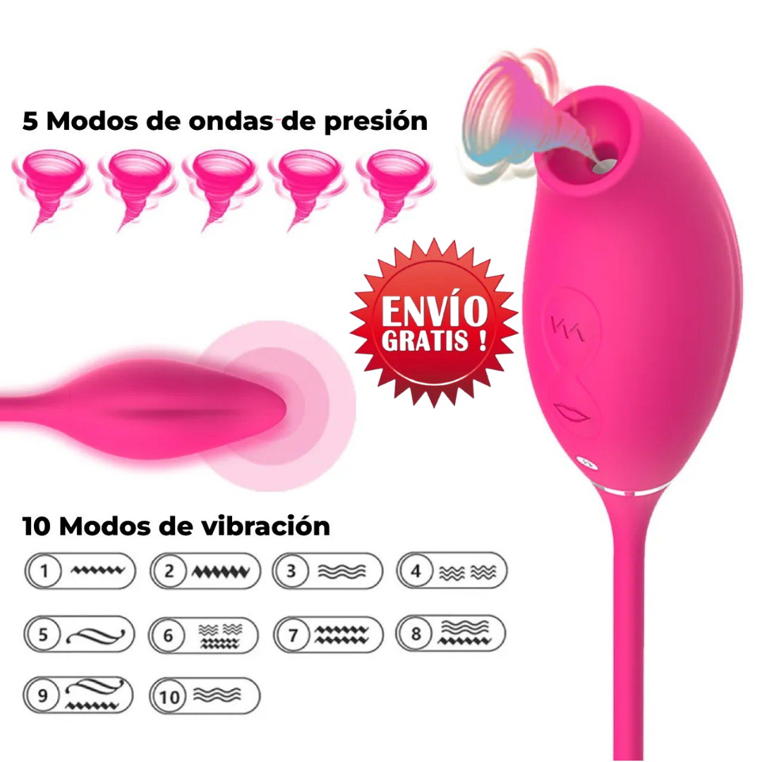 Succionador Con Vibracion Tulipan Sucking